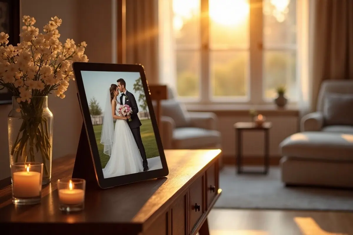 Wedding Photos on Display: Reliving Special Moments