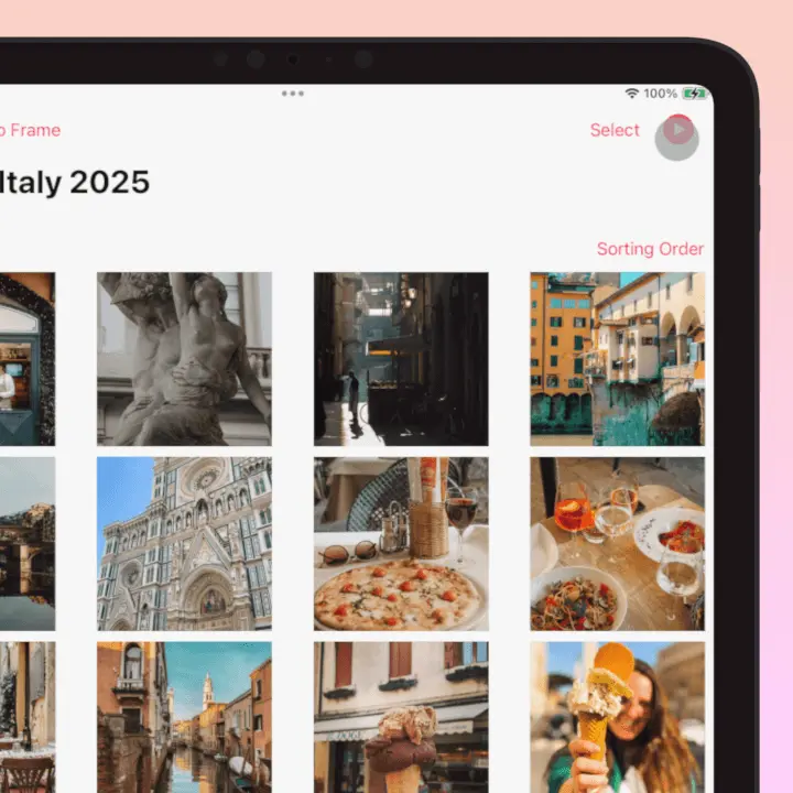 Play Digital Photo Frame slideshow
